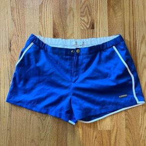 Parke & Ronen 2” Angelo Solid Stretch Swim Trunks
